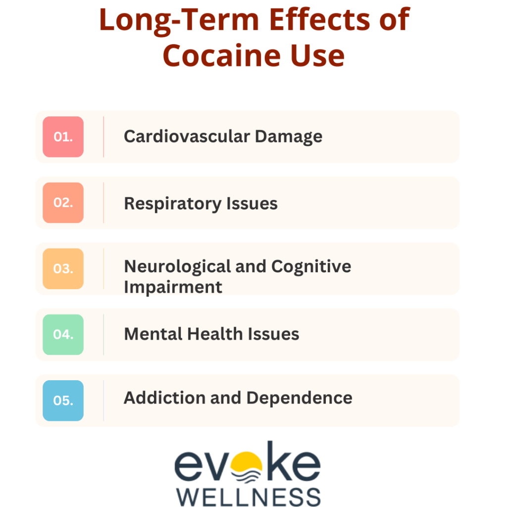 Long-Term Effects of Cocaine Use