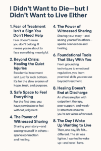 Residential Healing Benefits